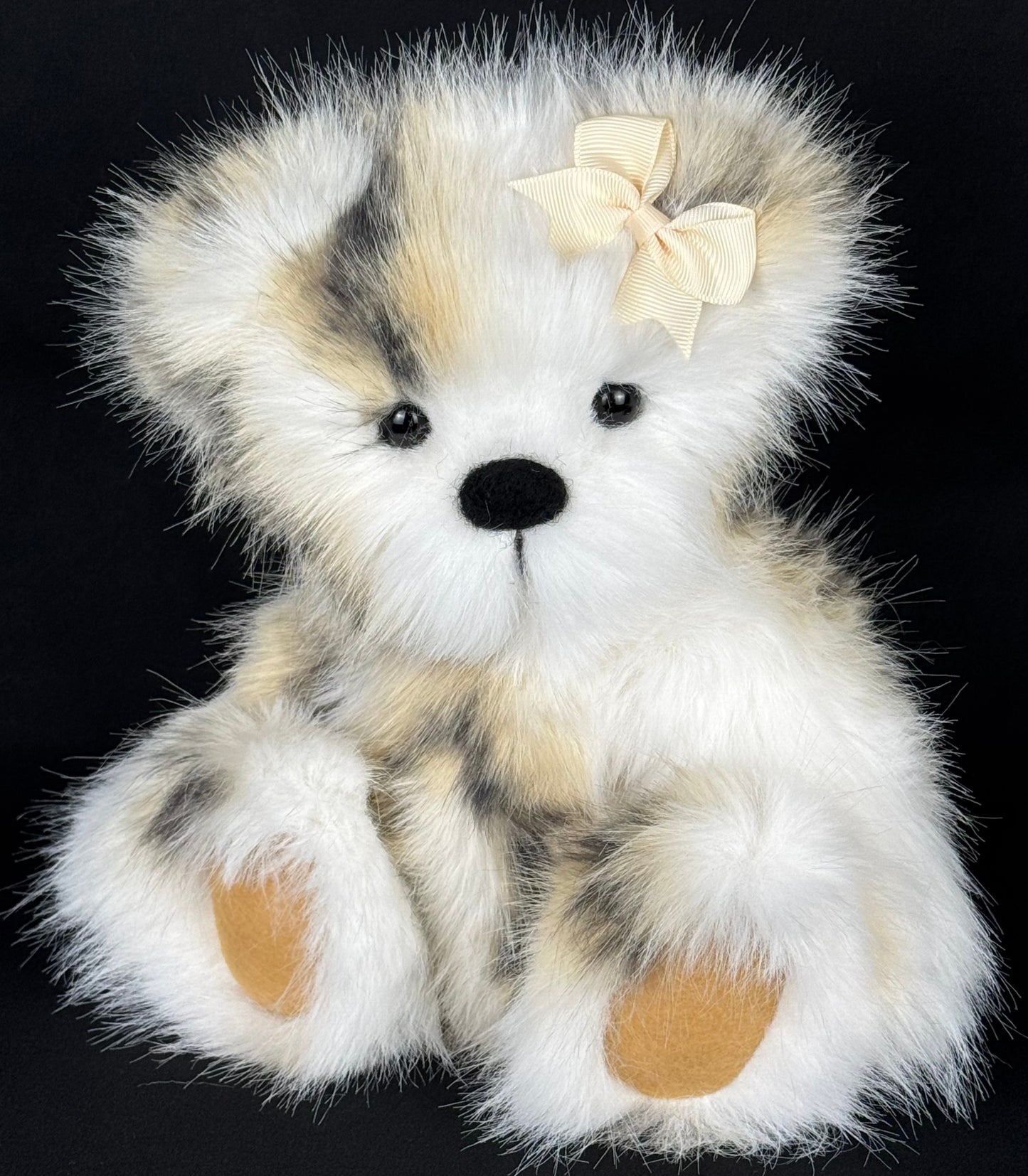 🧸 Ours de collection articulé 30 cm en fausse fourrure - Cutie, pièce unique
