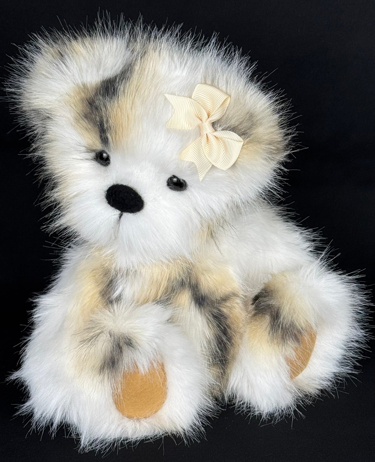 🧸 Ours de collection articulé 30 cm en fausse fourrure - Cutie, pièce unique