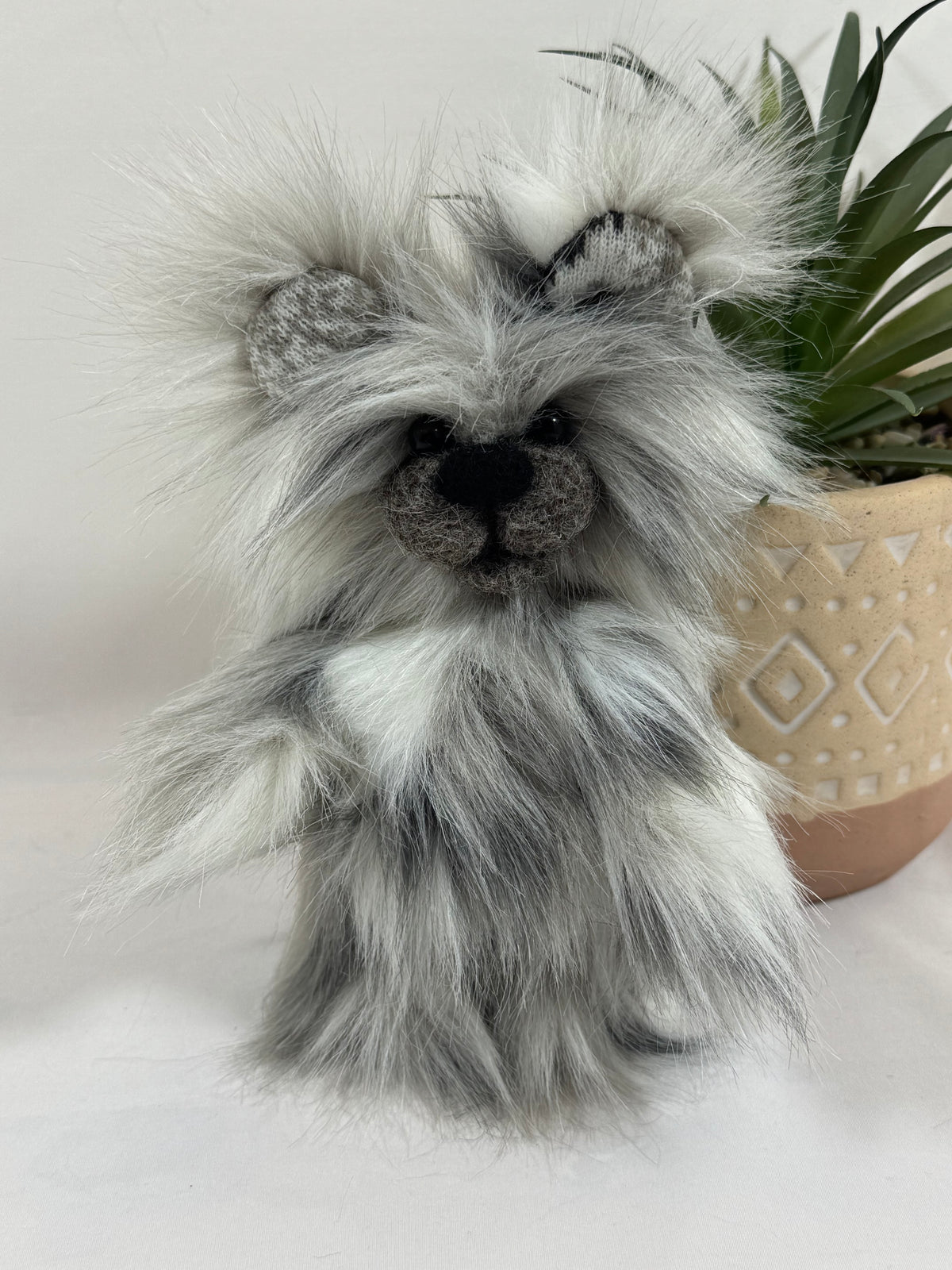 ours de collection articulé en fausse fourrure 17cm ours en peluche teddy bear