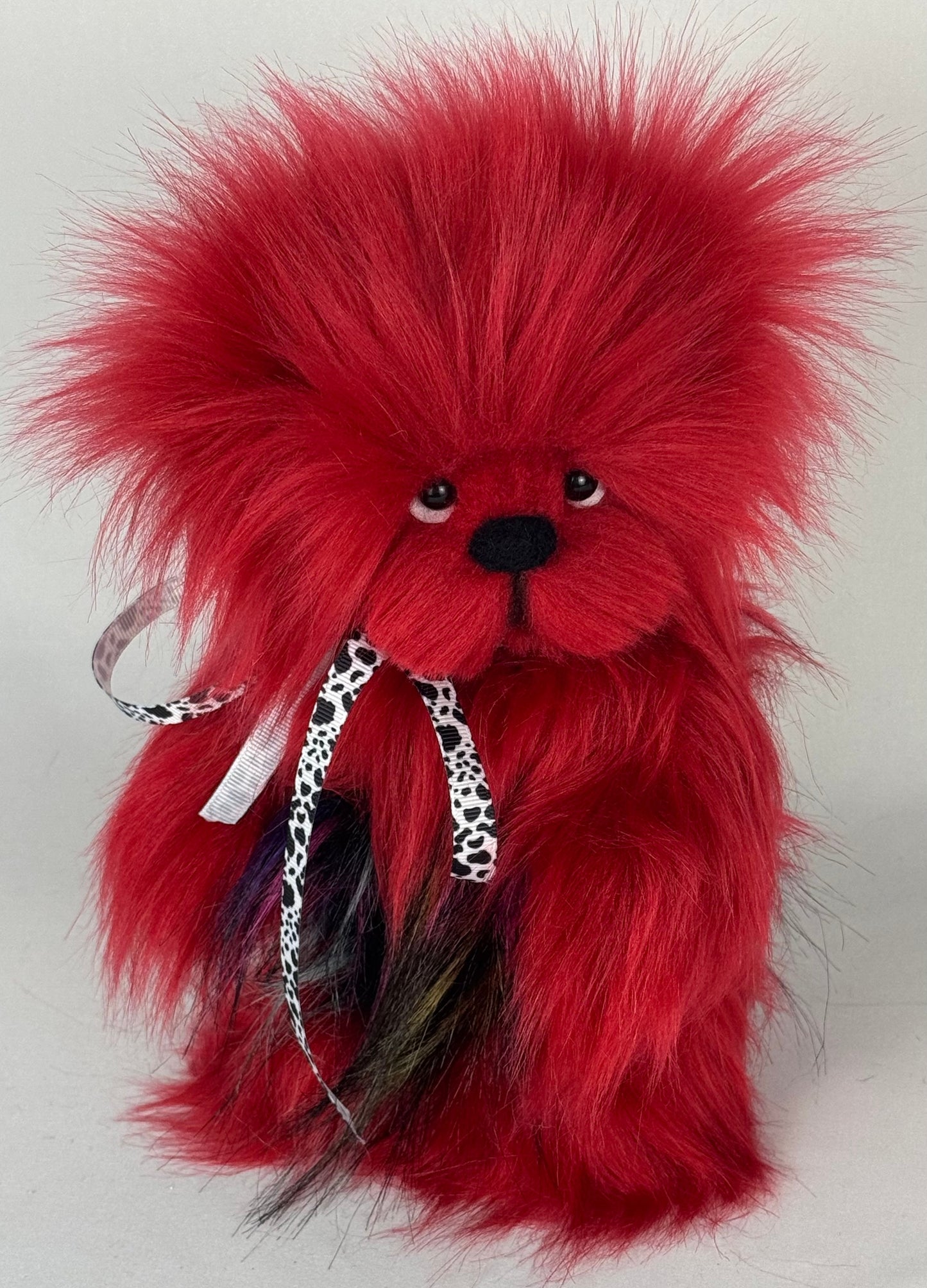 Ours en peluche de collection avec articulation traditionnelle et certificat d’authenticité