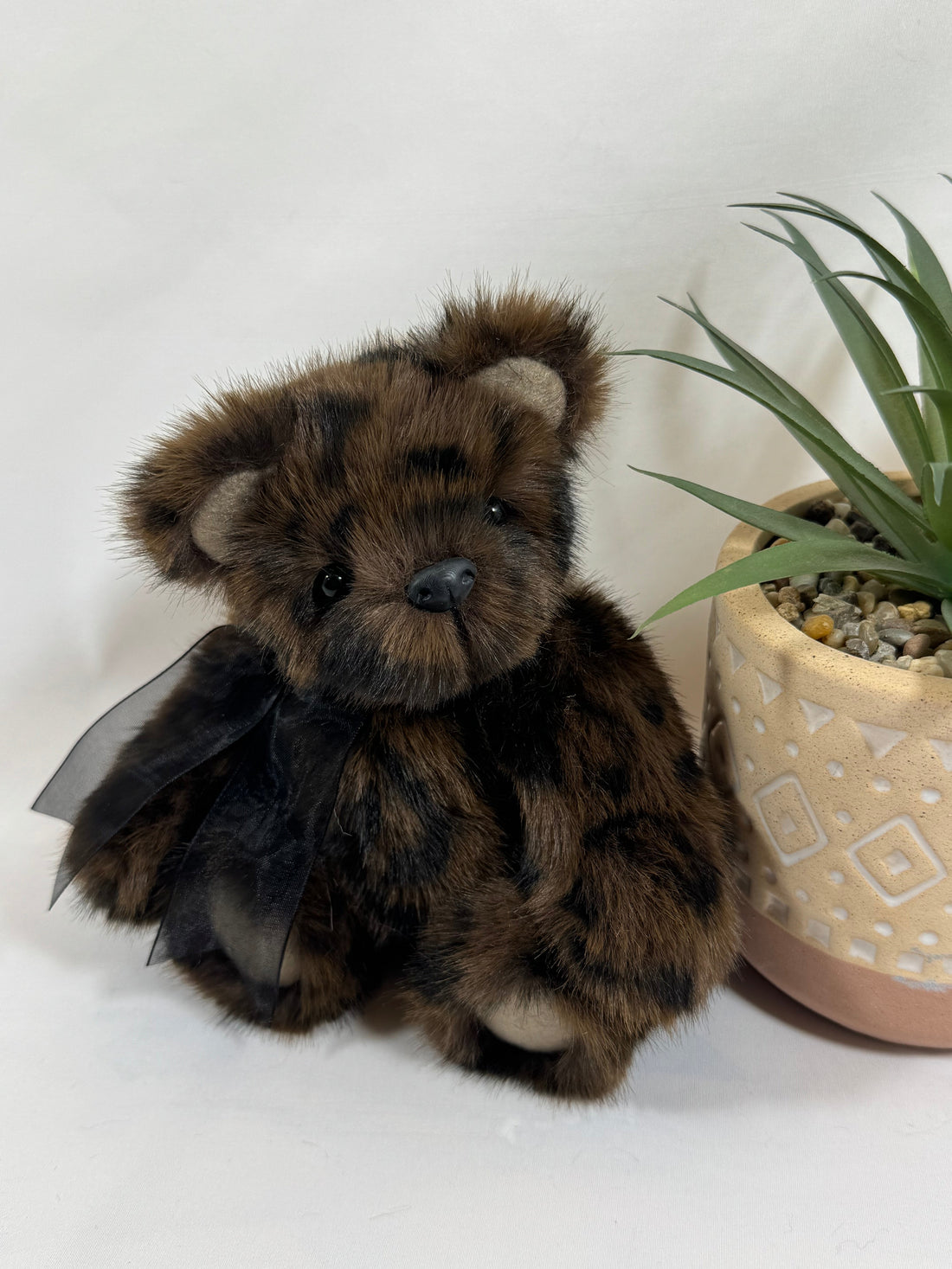 Ours de collection fait main Elros, peluche de collection avec certificat