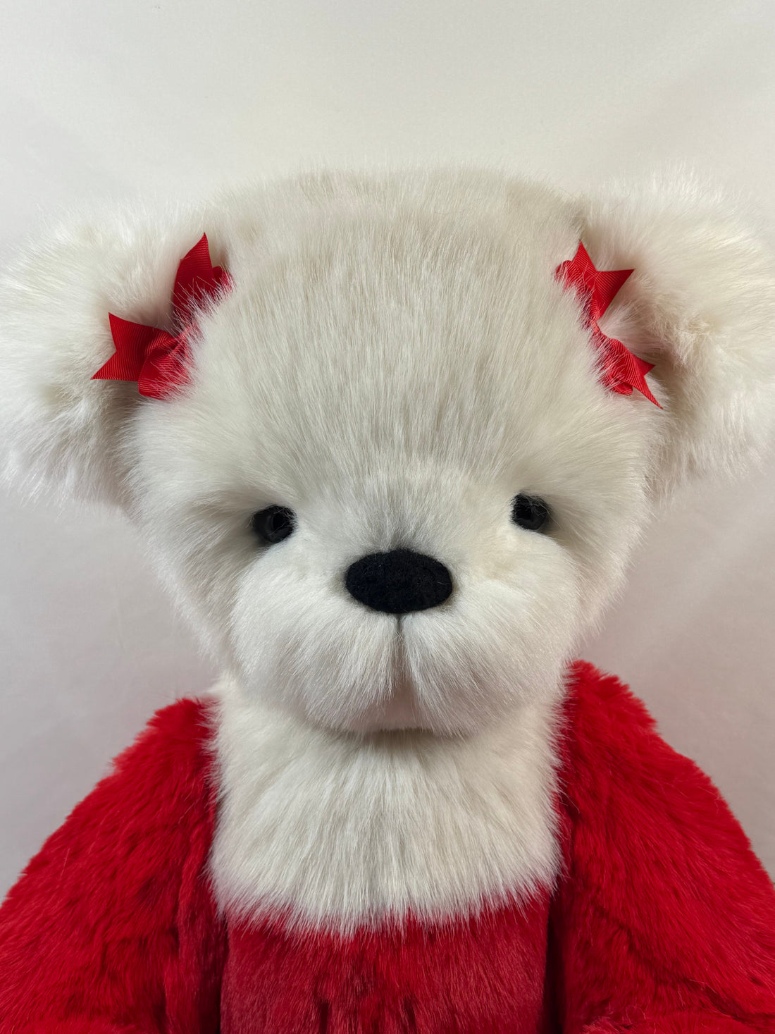 🧸 Pomme d’Amour – Ours de collection 65 cm (pièce unique adoptée)