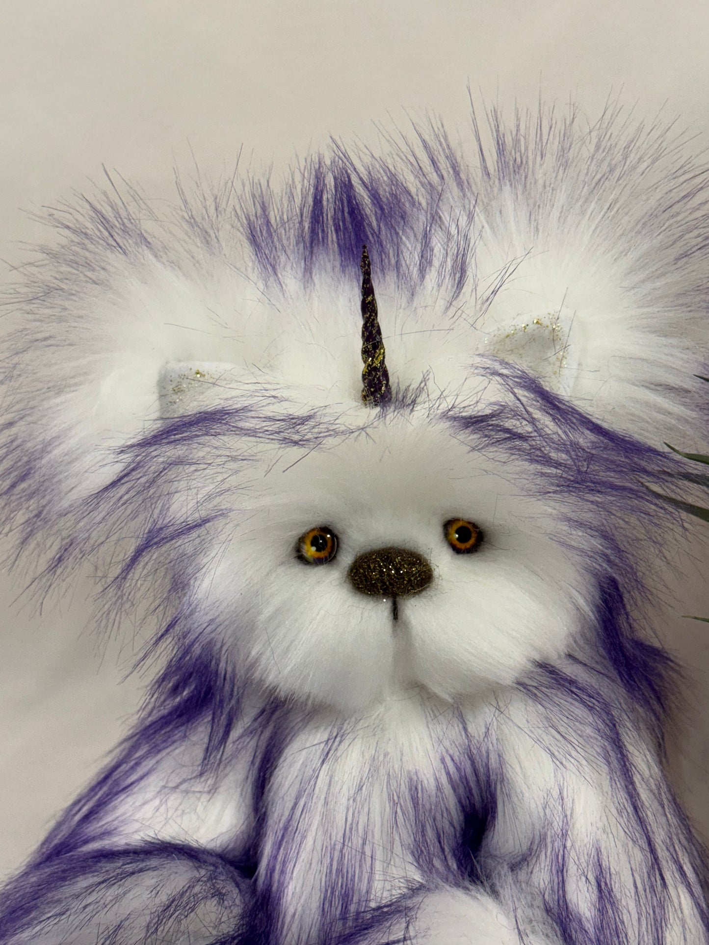 licorne de collection 24 cm articulée rondelles goupilles