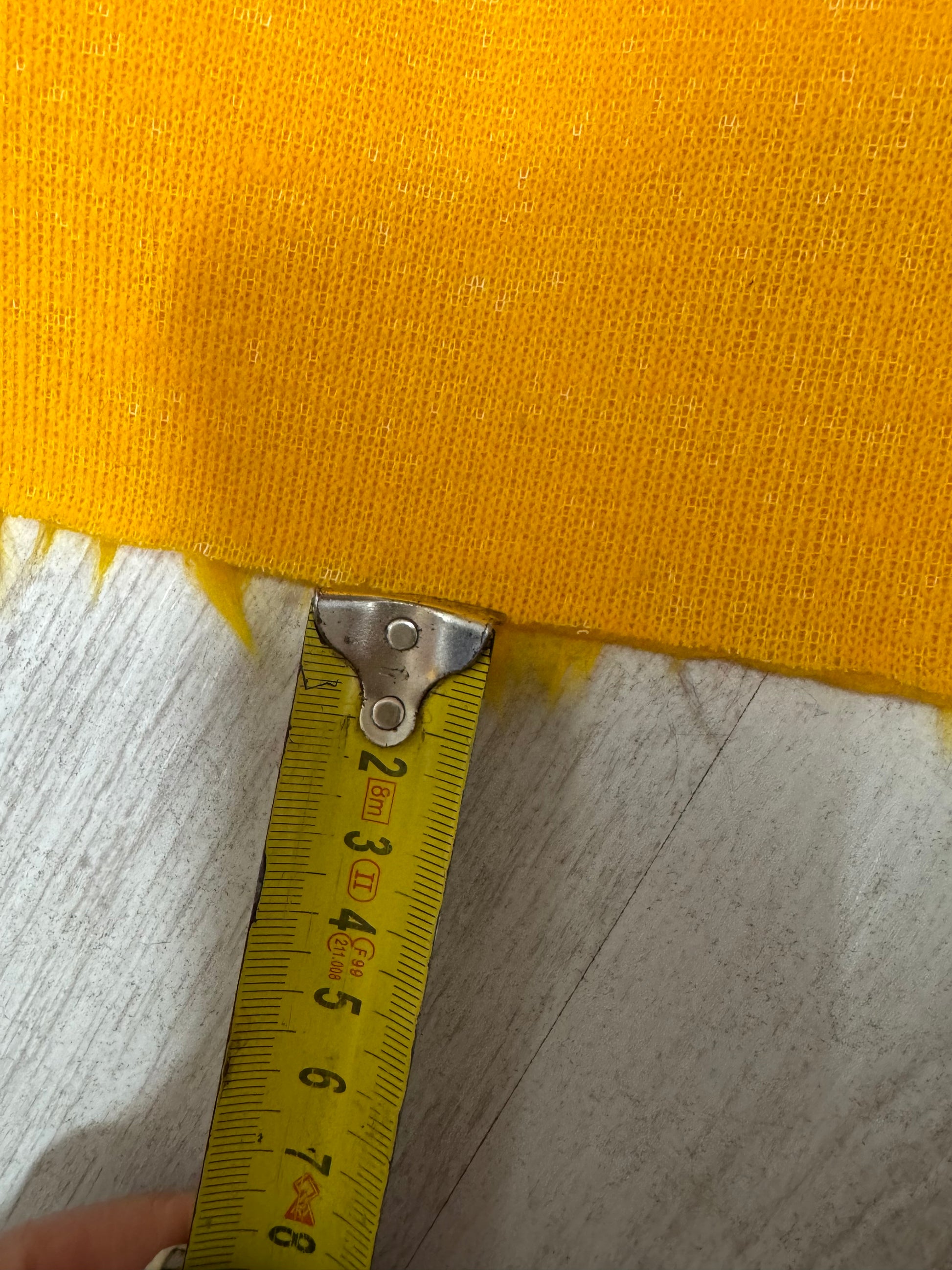 Tissu orange pour peluches, ours de collection et loisirs créatifs
